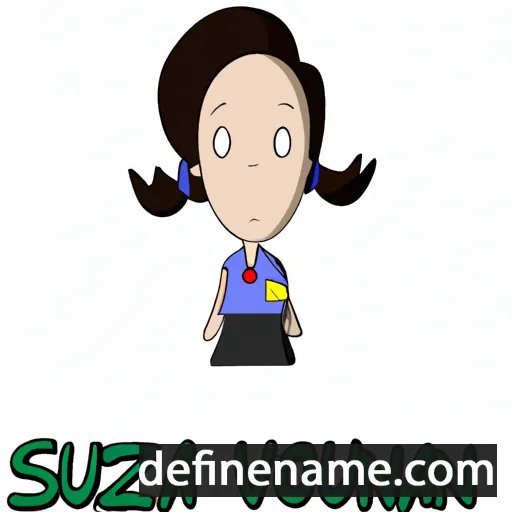 Suzzanna cartoon