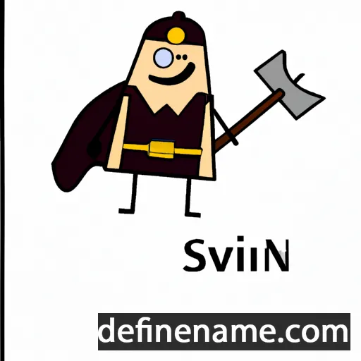 Sveinrún cartoon