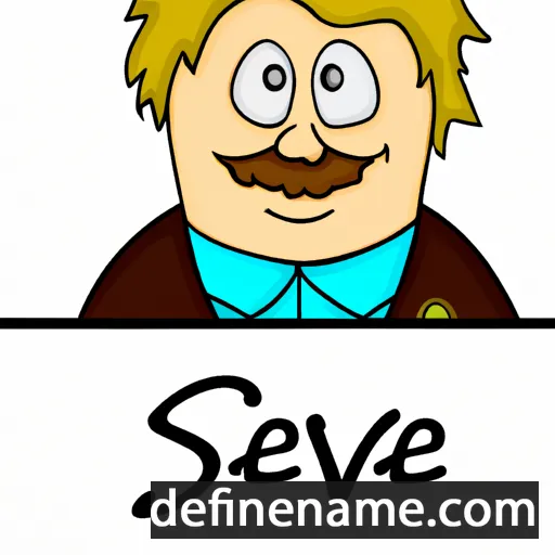 Svenne cartoon