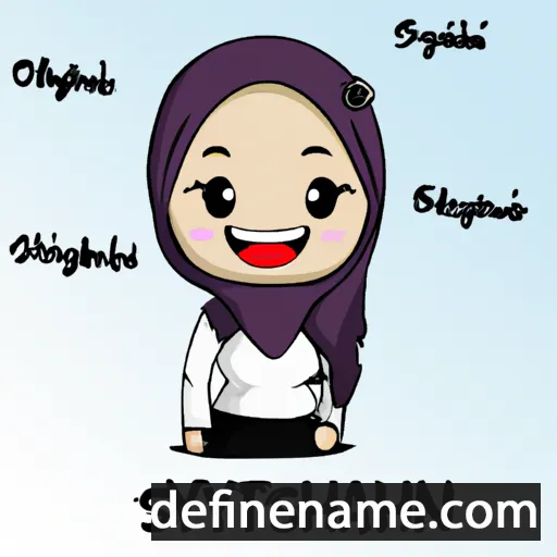 Syahirah cartoon