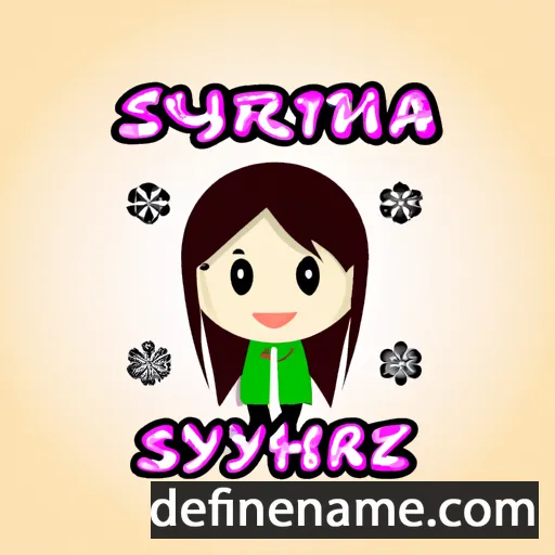 Syakirah cartoon