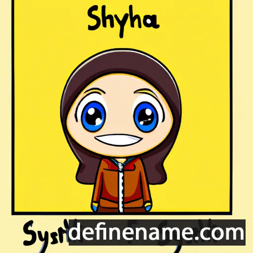 Syarifah cartoon