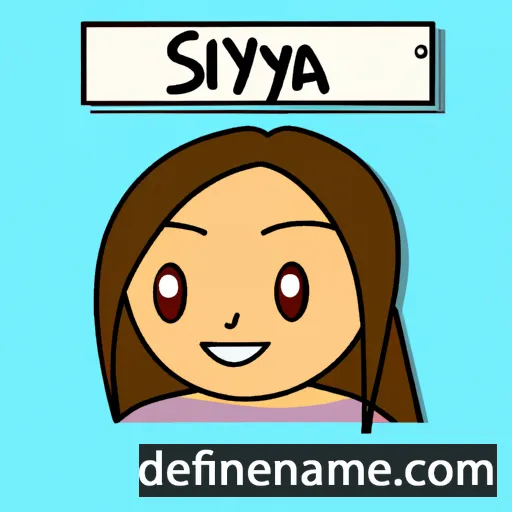 Sylvía cartoon