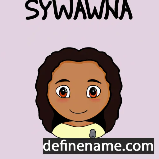 Sylwana cartoon