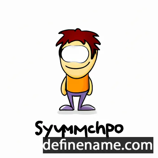 Symacho cartoon