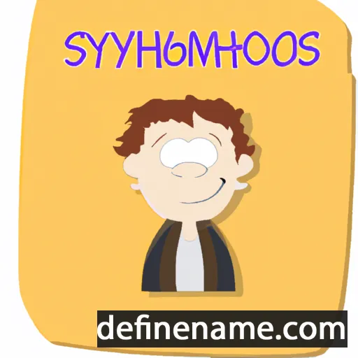 Symmachos cartoon