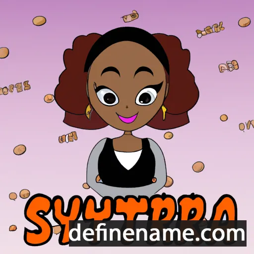 Syreeta cartoon