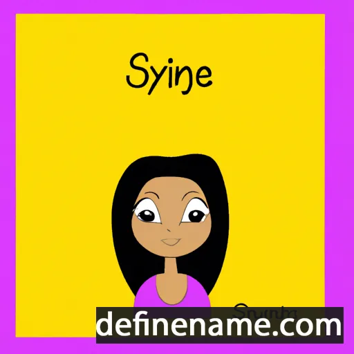 Syrine cartoon