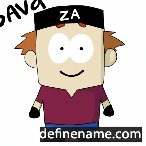 Száva cartoon