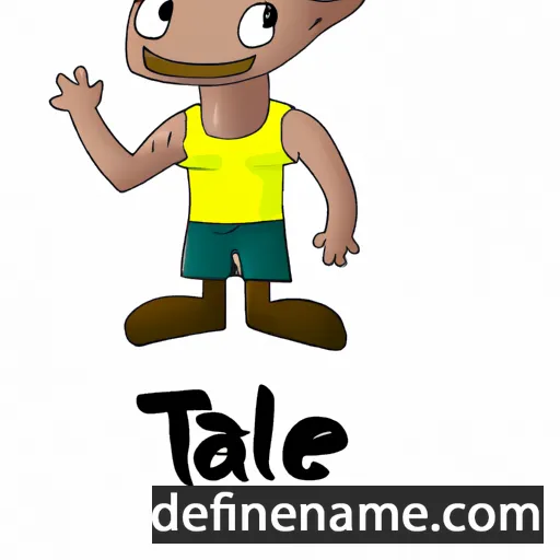 Tāle cartoon