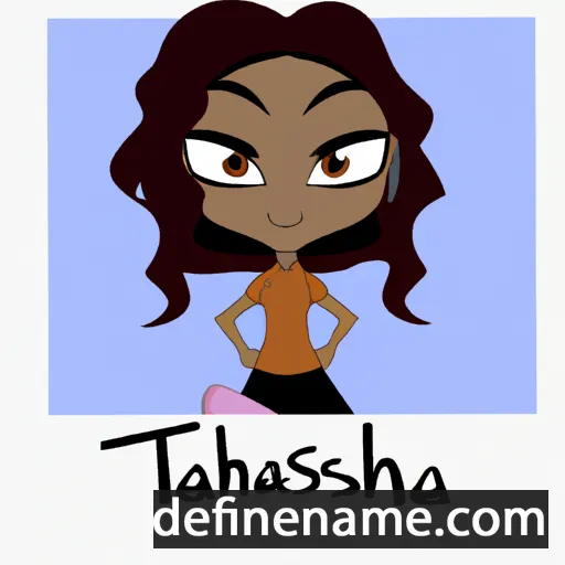 Tahlesha cartoon