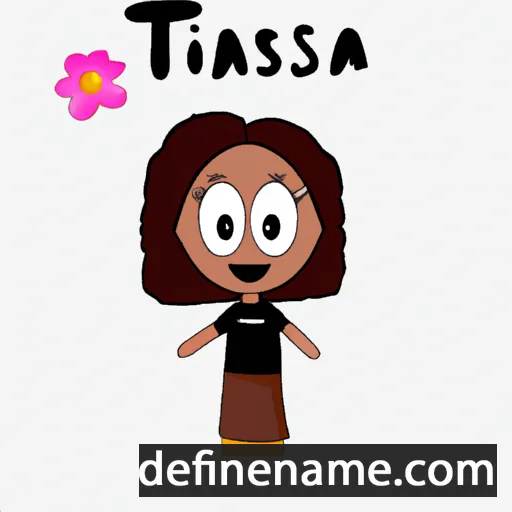 Taísa cartoon