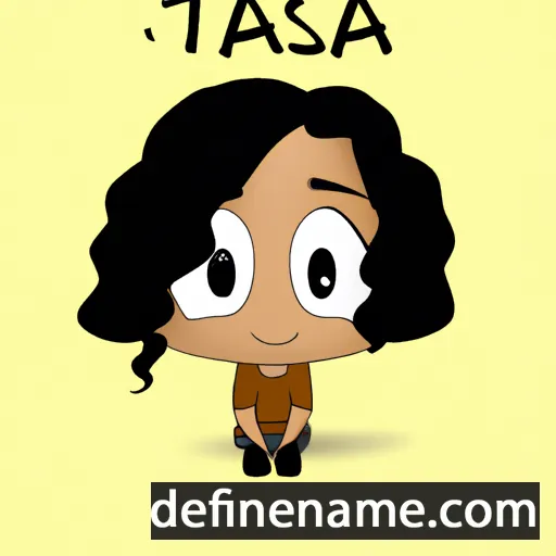 Taïssa cartoon