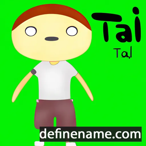 cartoon of the name Tai