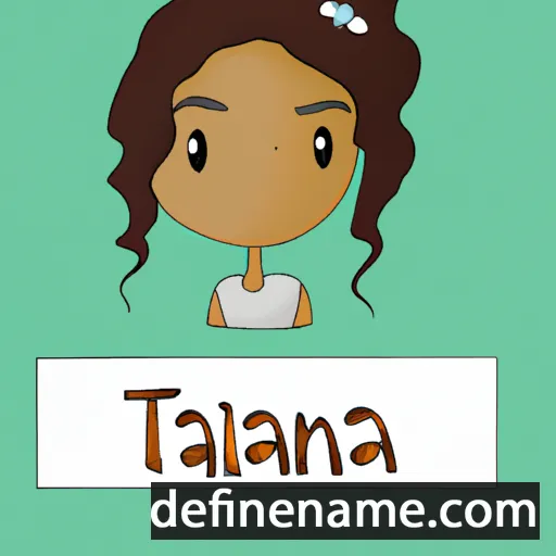 Taiana cartoon