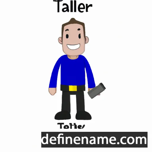 Tailer cartoon