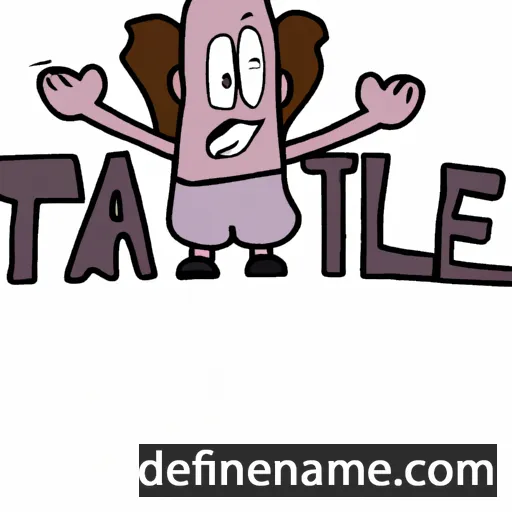 Taillte cartoon