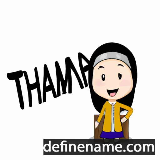 Taimah cartoon