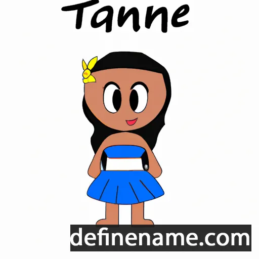 Taimane cartoon