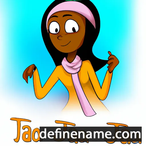 Tajja cartoon