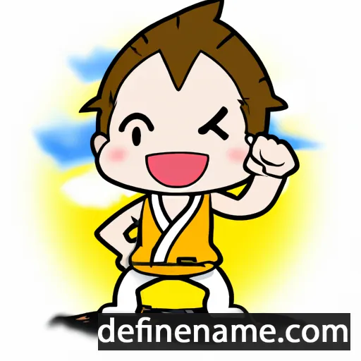 Takekazu cartoon