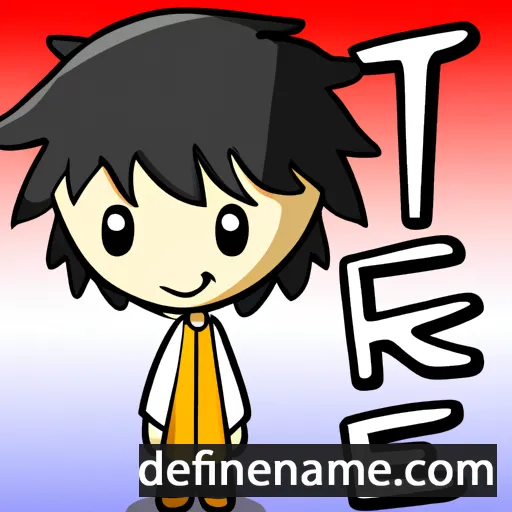 Takeru cartoon