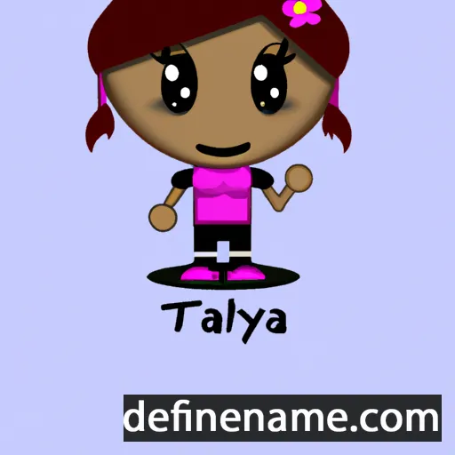 Takeyia cartoon