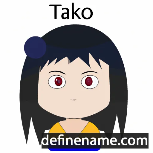 Takuko cartoon