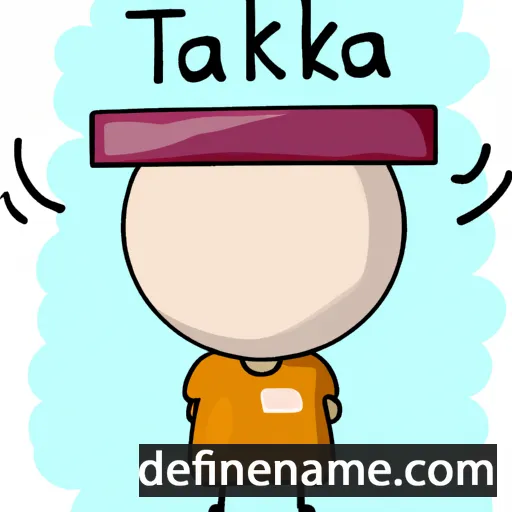 Takuta cartoon