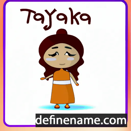 Takya cartoon