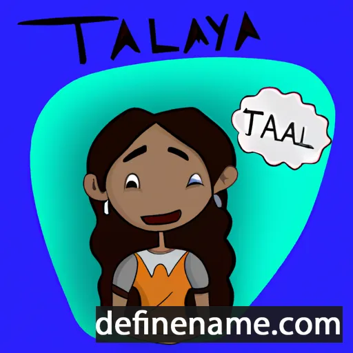 Talaya cartoon