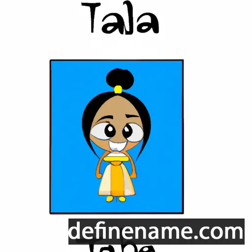 Talbaana cartoon