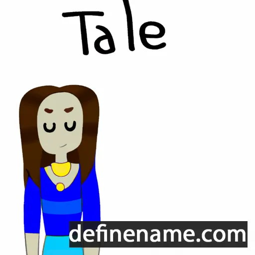 Talei cartoon