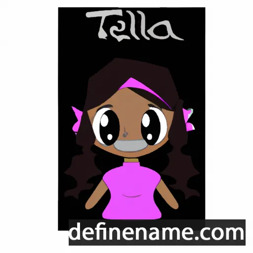 Taleia cartoon