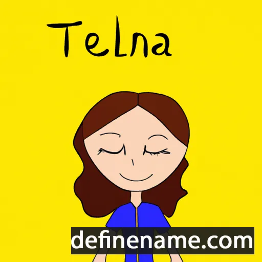 Talena cartoon