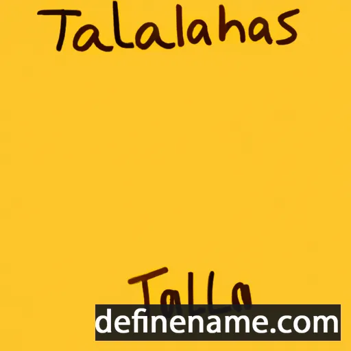 Talethia cartoon