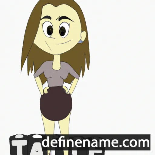 Tallie cartoon