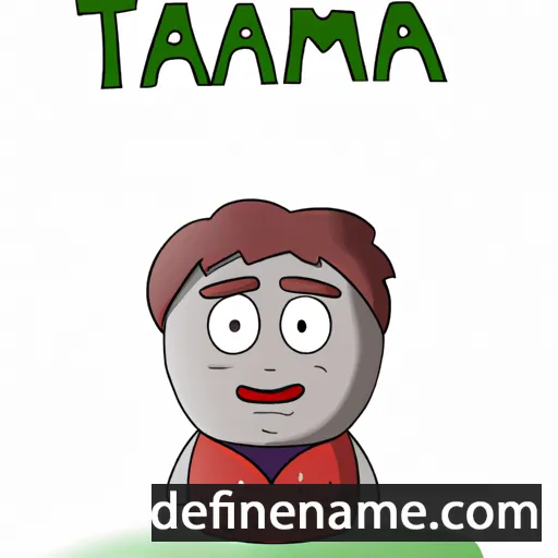 Tamatea cartoon