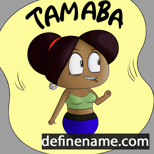 Tambra cartoon