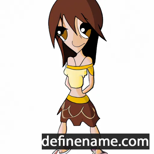 cartoon of the name Tami