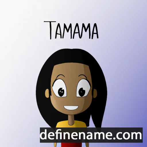 Tamina cartoon