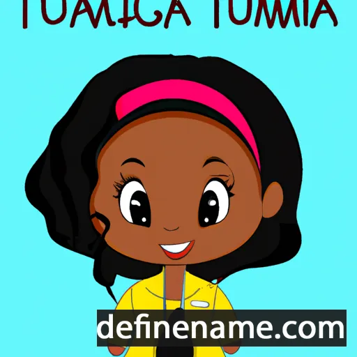 Tamiqua cartoon