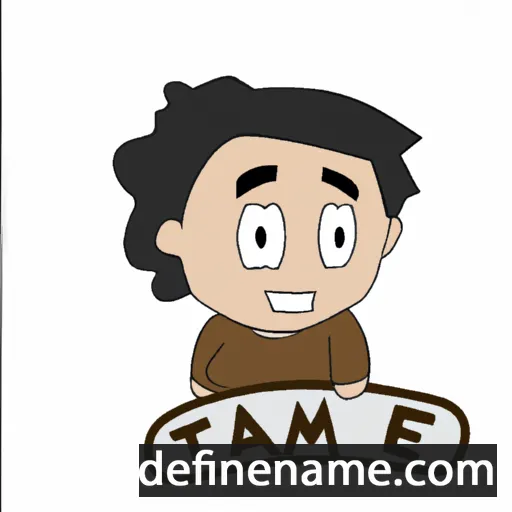 cartoon of the name Tamre