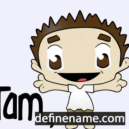 cartoon of the name Tamu