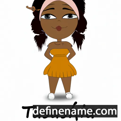 Ta-tanisha cartoon