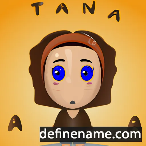 Tana cartoon