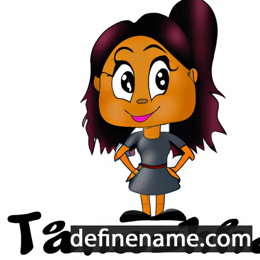 Tanasha cartoon