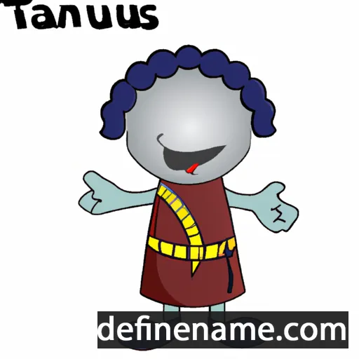 Tanausis cartoon