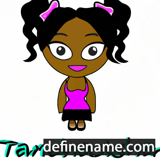 Taneishia cartoon