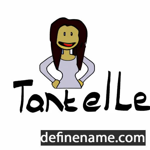 Tanelle cartoon